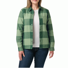 Куртка жіноча 5.11 Louise Shirt Jacket (Trekking Green Check), 5.11 ®