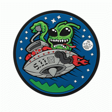 Нашивка 5.11 Tactical Hotrod Alien Patch (Multi)