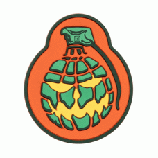 Нашивка 5.11 Tactical Jackolantern Grenade Patch (Orange)