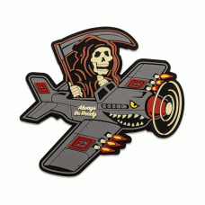 Нашивка 5.11 Tactical Grim Reaper Pilot Patch (Grey)