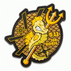 Нашивка 5.11 Tactical Seahorse Patch (Yellow)