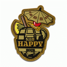 Нашивка 5.11 Tactical Happy Hour V2 Patch (GREEN)