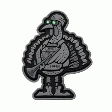 Нашивка 5.11 Tactical Jive Turkey V2 Patch (Grey)