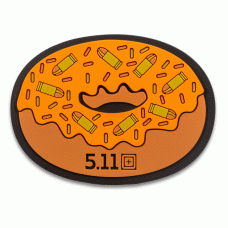 Нашивка 5.11 Tactical Bullet Donut Pumpkin Patch (Orange)