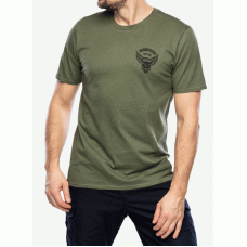 Футболка з малюнком 5.11 Tactical Kettle Skull (Military Green)