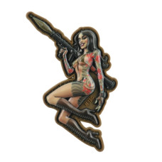 M-Tac нашивка Tactical girl №9 RPG PVC