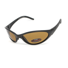 Очки поляризационные BluWater Venice Polarized (brown) коричневые в черной матовой оправе