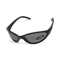Очки поляризационные BluWater Venice Polarized (gray) серые в черной глянцевой оправе