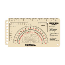Ecopybook Tactical линейка Protractor UA "Chicken"