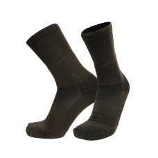 Covert Threads Wool BEAST Crew socks Coyote Brown