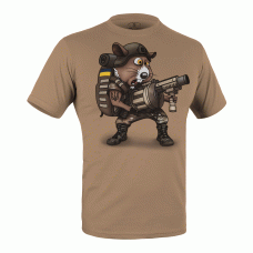 Футболка c рисунком Hamster Coyote Brown