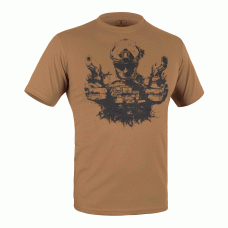 Футболка c рисунком GUNFIGHTER Coyote Brown