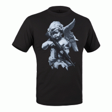 Футболка c рисунком Ангел Combat Black