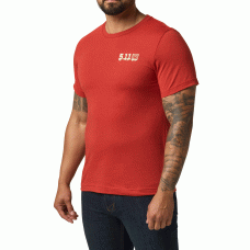 Футболка с рисунком 5.11 Tactical® Xmas Nightmare Red Ochre