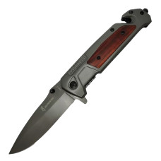 Нож Складной Browning BR032, Серый