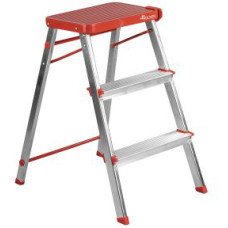 Лестница Rolser Taburete M/3 3 ступени Rojo (MET3001-1009)