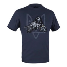 Футболка з малюнком Special Force Sniper Blue Graphite
