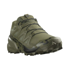 Кроссовки Salomon Speedcross 6 Forces Green/Black, Olive Green, UK 9 / EU 43⅓, 26,5см