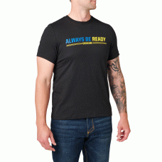 Футболка з малюнком 5.11 Tactical® Always Be Ready® Ukraine Black