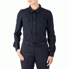 Рубашка тактическая женская 5.11 Tactical® Women's Stryke® Long Sleeve Shirt Dark Navy