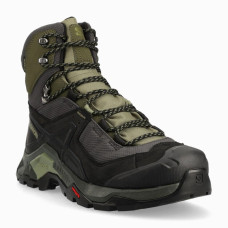 Ботинки Salomon QUEST ELEMENT GTX Black/Olive Night, Зелёный, UK / EU