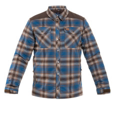 Рубашка Helikon Winter Warden Long Sleeve - Forest Blue Plaid, Голубой