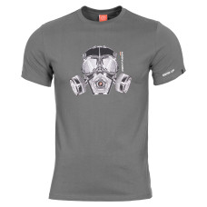 Футболка T-Shirt Pentagon "Gas-Mask" Wolf Grey