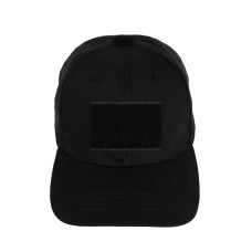 Бейсболка Tactical с регулятором липучка Black, Black