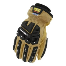 Перчатки тактические зимние Mechanix® Coldwork™ Waterproof Leather M-Pact® Driver F9-360 Gloves Tan/Black