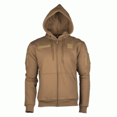 Реглан з капюшоном на блискавці TACTICAL HOODIE Coyote