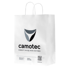 Пакет паперовий Camotec Білий