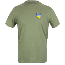 Футболка 5.11 Tactical Shield Ukraine Лимитированная Серия Military Green, Olive