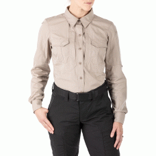 Рубашка тактическая женская 5.11 Tactical® Women's Stryke® Long Sleeve Shirt Khaki