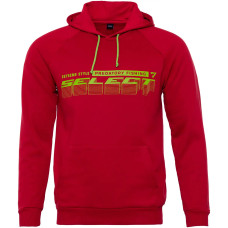 Реглан Select Hoodie Graded Logo Red Global M Red