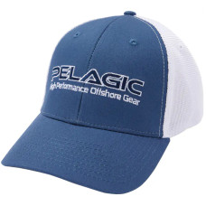 Кепка Pelagic Offshore Low Profile Trucker Smokey Blue