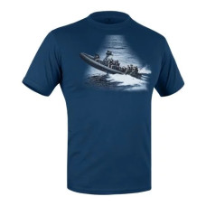 Футболка c рисунком Boat Light Blue, P1G-Tac®