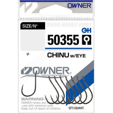 Гачок Owner Chinu w/Eye 50355 #2 (9 шт/уп)