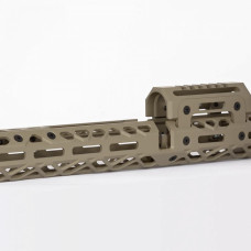 Крук цевье для АК длинное с креплением M-Lok и коротким мостом Coyote Tan