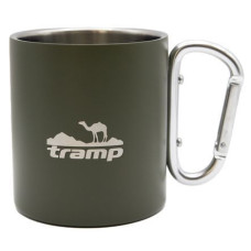 Уценка. Термокружка с карабином Tramp 350 мл олива UTRC-122-olive