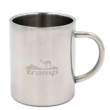 Уценка. Термокружка Tramp 400 мл серый UTRC-010-metal