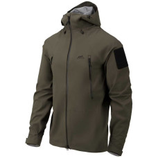 Куртка SQUALL Hardshell - TorrentStretch, Taiga Green, Helikon-Tex (KU-SHJ-TR-09)
