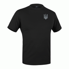 Футболка c рисунком Трезубец Logo Combat Black
