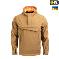 M-Tac анорак Soft Shell Fighter Coyote/Orange