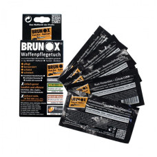 Brunox Gun Care, cалфетки для ухода за оружием, 5шт в коробке