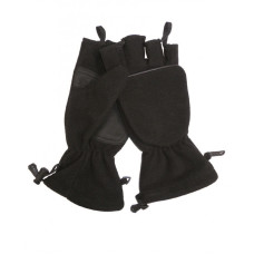 Флисовые перчатки-варежки (Black)
