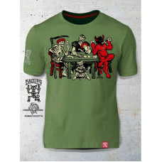 Футболка PEKLO.TOYS ПРЕФЕРАНС OLIVE