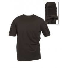 Футболка тактическая с коротким рукавом (Black)