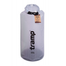 Гермомешок прозрачный Tramp PVC Coated Tarpaulin 25 л TRA-199