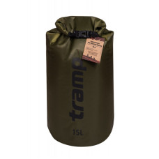 Гермомешок Tramp PVC Diamond Rip-Stop оливковый 15л