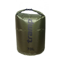 Гермомешок Tramp PVC Diamond Rip-Stop оливковый 70л